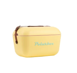 POLARBOX Yellow – Cyan Classic retro šaltkrepšis, 12L