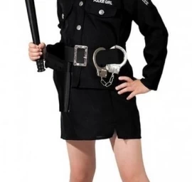 Policijos Pareigūno Kostiumas Usa 116 Antrankiai Persirengimo Kostiumas #cz