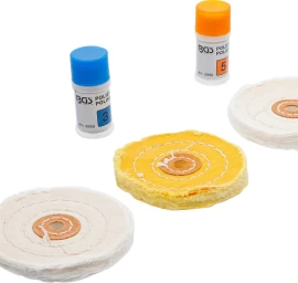 Poliravimo rinkinys minkštiems metalams | 7 vnt. (3990)