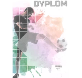 Popierinis Diplomas - Football (25 Vnt.)