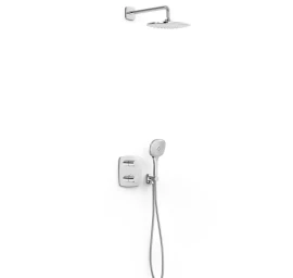 Potinkinė termostatinė dušo sistema Tres Therm-Box, chromas 21725004