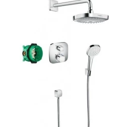 Potinkinis dušo komplektas Hansgrohe Croma Select E, chromas 27294000