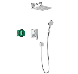 Potinkinis dušo komplektas Hansgrohe Crometta E, chromas 27957000