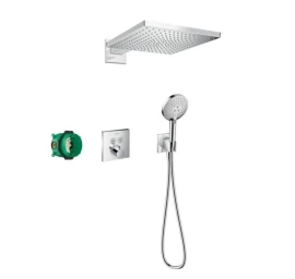 Potinkinis dušo komplektas Hansgrohe Raindance E, chromas 27952000
