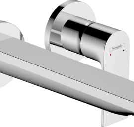 Potinkinis praustuvo maišytuvas HANSGROHE Rebris E su 20 cm snapu, chromuotas, 72568000