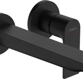 Potinkinis praustuvo maišytuvas HANSGROHE Rebris E su 20 cm snapu, matinis juodas, 72568670