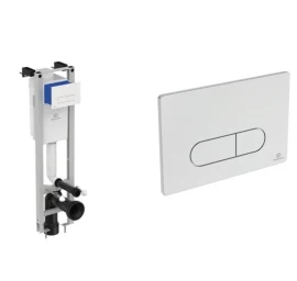 Potinkinis rėmas Ideal Standard Prosys Eco ir baltas klavišas E2332AC