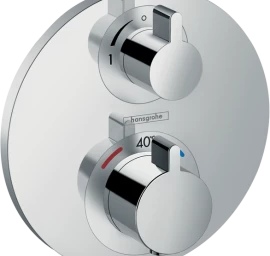 Potinkinis termostatinis dušo maišytuvas hansgrohe Ecostat S, chromas, 15757000