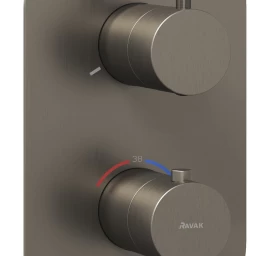 Potinkinis termostatinis maišytuvas Ravak Espirit, grafito, X070326