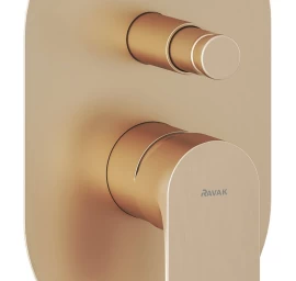 Potinkinis vonios/dušo maišytuvas Ravak Eleganta, aukso, X070372