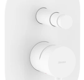 Potinkinis vonios/dušo maišytuvas Ravak Espirit, balta matinė, X070247