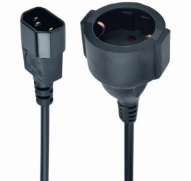 Power Adapter Cord       IEC320 C14-&gt;SCHUKO 15cm