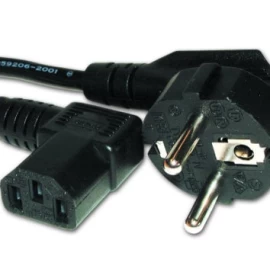 Power Cord (C13) angled  1.8m
