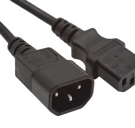 Power Cord Extension     (C13/C14) VDE 1.8m