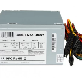 Power supply IBOX CUBE II 400W 12 CM FAN ZIC2400W12CMFA (400 W)