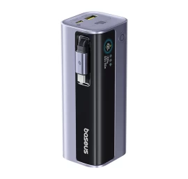 powerbank 10000 Mah energeek Gr11 Su Ištraukiamu Laidu 100 W - Pilka