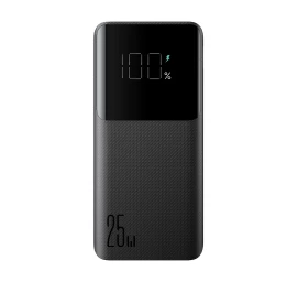 Powerbank 10000mah 25w 2x Usb-a 1x Usb-c Sfc - Juodas