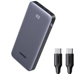 Powerbank 10000mah Usb-a Usb-c Nexode 30w - Pilkas