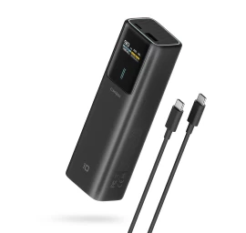 Powerbank 10000mah Usb-c Usb-a 150w - Juodas