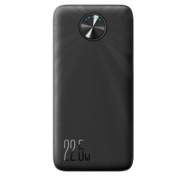 Powerbank 10000mah Usb-c Usb-a 22,5w Scp Qc Pd - Juodas