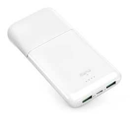 Powerbank 10000mah Usba Usb-c 22,5w - Baltas