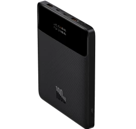 Powerbank 20000 Mah 2x Usb-a 2x Usb-c 100w + Usb-c Laidas - Juodas