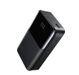 Powerbank 20000mah 22,5w Usb-a Usb-c Su Ekranu Jr-qp192 Mini - Juodas