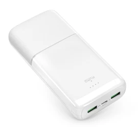 Powerbank 20000mah Usb-a Usb-c Pd Afc 22,5w - Baltas