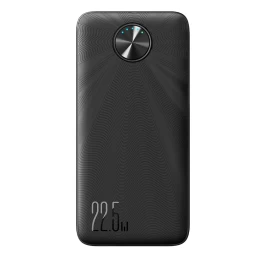 Powerbank 20000mah Usb-c Usb-a 22,5w - Juodas