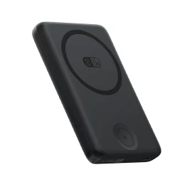 powerbank 2in1 10000 Mah Usb-c, Skirtas iphone, apple Watch Magsafe, 27 W Su Usb-c Kabeliu - Juodas