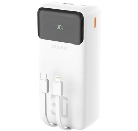 Powerbank 30000 Mah Su Integruotu Pd Laidu 22,5 W - Baltas