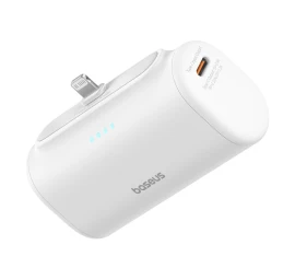powerbank 5000 Mah iphone Lightning Usb-c Compact 20w - Baltas