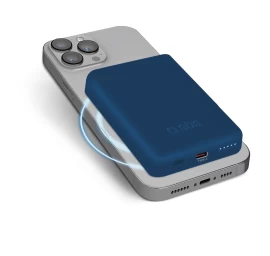 Powerbank 5000 Mah Magsafe - Mėlynas