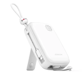 Powerbank Cutie Series 22.5w 20000mah Su Stovu Usb-a Usb-c Iphone Baltas