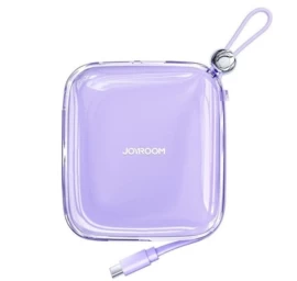 Powerbank Joyroom Jr-l005 10000mah Lightning Usb-a - Violetinės Spalvos