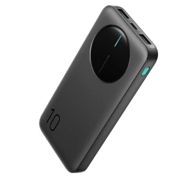 Powerbank Jr-pbf12 10000mah 2.4a 2x Usb-a 1x Usb-c - Juodas