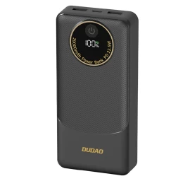 Powerbank K12pro 20000mah 22,5w Pd Usb-a Usb-c - Juodas