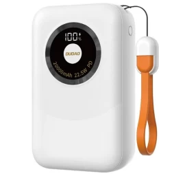 Powerbank K21 Mini 10000mah 22,5w Usb-a / Usb-c - Smėlio Spalvos