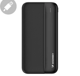 Powerbank Li-po 10000mah 2xusb Juodas