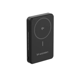 powerbank Qi2 Magnetinis 10000 Mah Su Usb-a Usb-c Laikikliu 22,5 W Pd - Juodas
