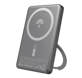 Powerbank Su magsafe Ir Laikikliu 20w Pd 5000mah - Pilkas