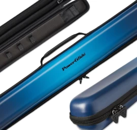 PowerGlide dėklas 2 dalių pulo ir snukerio lazdoms SVARTUR BLUE