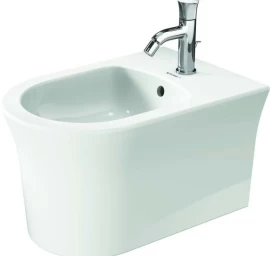 Prabangi pakabinama bidė Duravit White Tulip by Starck, balta 2293150000