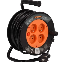 Prailgintuvas STHOR 82691 | H05VV-F | ritė | 4 lizdai | 2300W | 15M