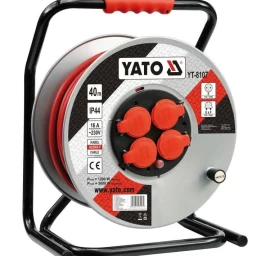 Prailgintuvas YATO YT-8108 | H05RR-F | ritė | 4 lizdai | 3600W | 50M