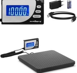 Pramoninės Siuntų Svarstyklės Iki 100 Kg / 0,1 G Lcd Usb
