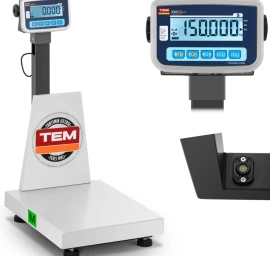 Pramoninių Platforminių Svarstyklių Sąsaja Rs232 150 Kg / 50 G Lcd M Legalizacija