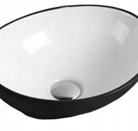 Praustuvas ADK Meble EC, juodas, EC black