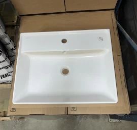 Praustuvas COLLARO 60x47 cm, baltas 4A336001