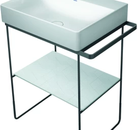 Praustuvas Duravit Durasquare 60 cm su metalinėmis kojomis